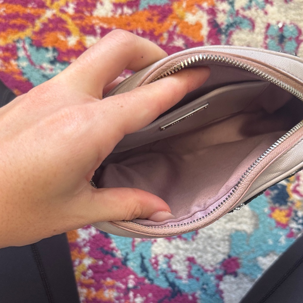 Miu Miu Silver Glitter Mini Bag - Picture 6 of 6